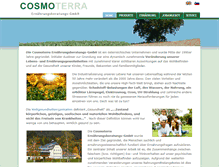Tablet Screenshot of cosmoterra.at