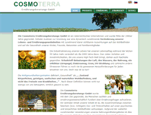Tablet Screenshot of cosmoterra.com